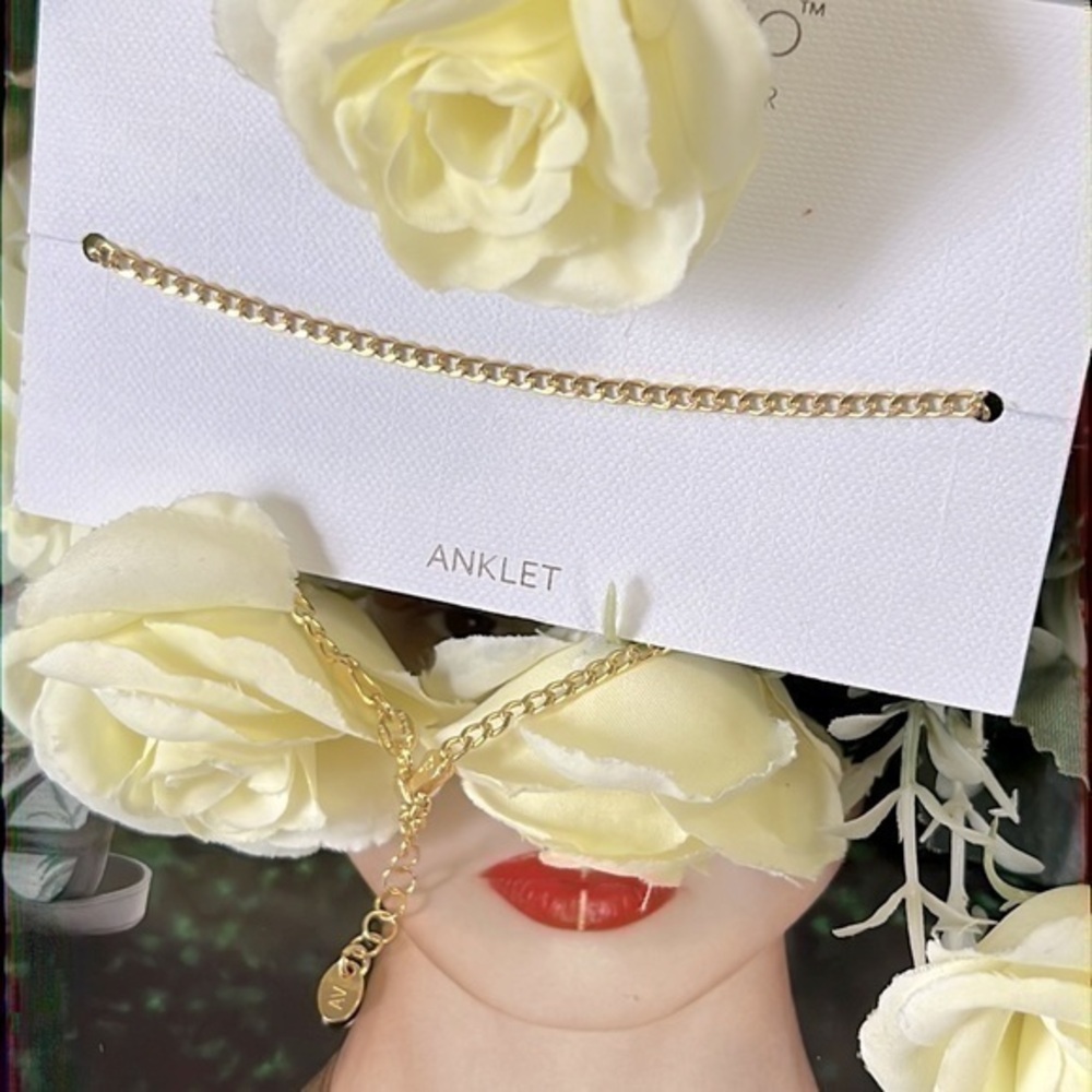 New Argento Vivo Anklet bracelet - Gold & .925